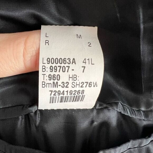 Ellie Tahari Men’s 41L Black Classic Fit Suit Jacket 2 Button Work Chic Formal - Picture 11 of 14